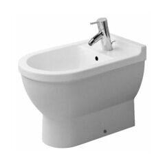 Биде напольное DURAVIT Starck 3 223010-WG с вертикальным выпуском