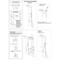 Душевая панель Cerutti SPA OGLIO W CT8986